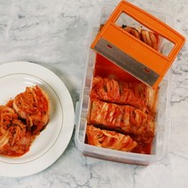 대용량 김치자르기 도마 불필요 편하게 썰기 보관 김치통 한포기 자르미 신박템, 상세페이지 참조, 상세페이지 참조