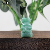 15 인치 Scamp 토끼 동상 홈 장식 치유 크리스탈 석영 손 조각 보석 귀여운 동물 입상 사무실 선물 인테리어, Aventurine