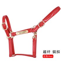 소가죽 말고삐 말굴레 마방굴레 승마용품, 레드