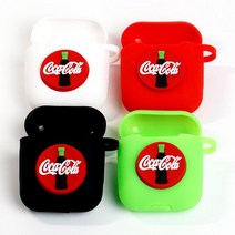 (폭스타일)(핸드메이드) 드링크 소다 에어팟 케이스 [SN:454E52#615], Red