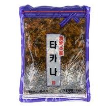 하나 타카나[갓절임] 1kg, 없음, 1개