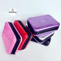 [미쏠]미용 가위집 뷰티박스 캐리어 중간사이즈 5컬러 택1, 레드, 1개