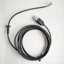 Logitech G402 마우스 용 내구성 USB 소프트 케이블 라인 교체 와이어