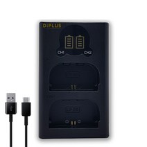 soooooo몰_올림푸스 BLS-5 호환용 듀얼 LCD표시창 충전기 카메라배터리 포트 USB 디카_더수sSHOP, 무옵션_상품_입니다_