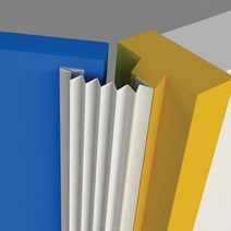 손낌방지 주름판 손끼임 문틀 사고 방지 문끼임 손가락 보호대 안전 문틈 커버 1000mm 2000mm, 옐로우