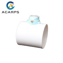 배관 PVC 플라스틱 HAVC 댐퍼 전기 공기 밸브 전동 체크 파이프 75/110/160/200mm 220V 12V 24V 부품, 110mm, 220VAC