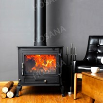 Kameo 벽난로 장작 가정용 전원주택 불멍 주철 히터, 04.LS770