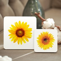 [당일출발] 재물 행운 돈 들어오는 해바라기 액자 A04 9cmX9cm (2종 세트 기본 오리진1 + 옵션선택1), +썬(옐로우)