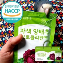 빨간 양배추즙 적양배추즙 브로콜리진액 30개