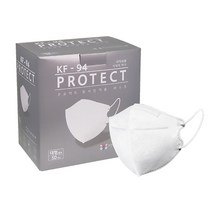 오애니 프로텍트 새부리형 황사마스크(KF-94) 대형 컬러마스크 2박스(100매), 흰색(100매)