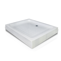 간이 샤워 부스 바닥 베이스 플레이트 튼튼한 트레이, 직사각형750x900x140mm