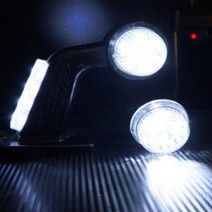 방수처리 화물차 대형트럭 24V 교체용LED / 화물차끝단등 LED등 윙바디토끼등 코너등, 블루