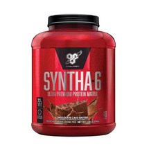 비에스엔 신타 6 울트라 프리미엄 프로틴 매트릭스 파우더 초콜릿 케이크 배터 48 서빙 2.27 kg, 기본, 2.27kg, 1개