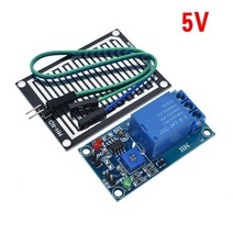 강우센서 우적센서 레인샌서 레인센서 모듈 ARDUINO 로봇 래인 샌서 레인 센서 물 빗방울 감지 모듈 빗방울 빗물감지 눈 우천 습도 arduino 릴레이 제어 빗 52, dc5v 릴레이