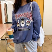 [립걸]다노 루즈 영문 양기모맨투맨