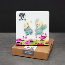 산사의 풍경 탁상 액자 - 불교용품, 행복하고 기쁜일만