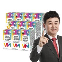리얼닥터 멀티비타민 123 미네랄 /23종 종합비타민 1일 1정 100% 활력 에너지 충전/피로회복/목넘김이 좋은 사이즈/980mg*60정/온가족 비타민/영양제, 60정, 10개