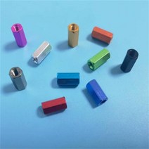 M3 10개 컬러 PCB 지지대 볼트 알루미늄 육각 스탠드오프 스페이서 RC 부품용 스터드 로드, M3 (!0개), Golden, 8mm