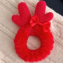 사슴뿔 토끼 귀 뽀글이 헤어밴드