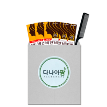 [다나아팜] 동아제약 새로나온 염색약 자연흑갈색 비겐비 5개 +빗 패키지 세트, 1세트