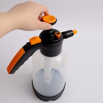 핫버튼 세차용 압축분무기 셀프 세차폼건 폼 원예용 살수용 살수기 차량용 농사용 2L, 1개