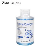 3W클리닉 마린 콜라겐 클린업 클렌징 워터 500ml, 1개