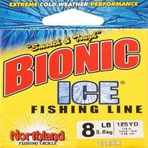 Northland BI125-8-CL 125-Yard Bionic Ice Line 8-Pound Clear, 1
