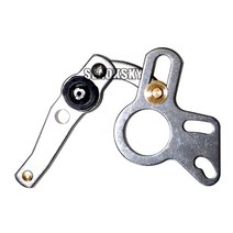 703-48261-11 (당김 열림) 야마하 보트 엔진 703 선외 컨트롤 박스 용 스로틀 암, 01 Silver