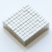 네오디움 초강력 자석 사각 원형 냉장고 막대, 사각 20 X 15 X 두께 3mm, 7개