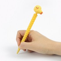 핑크풋 오리 샤프 필기 도구 피규어 펜 메모 펜슬, 상세페이지 참조