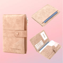 리브랩 통가죽 안티스키밍 여권 파우치 여행 지갑 여권케이스