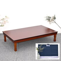 남원춘향공방 교자상 제사상 1500x900 집들이상 사각밥상 접이식상, 춘향 이조 캡다리 5자 (150x90cm) +천커버