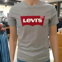 리바이스 남녀 공용 기본로고 반팔 티셔츠_L17783138