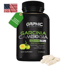 ORPHIC Nutrition Garcinia Cambogia 올픽뉴트리션 가르시니아 캄보지아 90캡슐 HCA 하이드록시시트르산