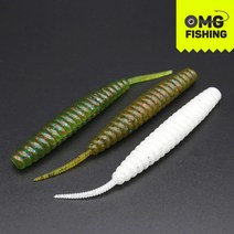 오마이갓피싱 나이스아덜 4인치 소프트베이트 스트레이트 웜 배스 웜 루어낚시 국내생산, NA4-3