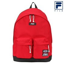 [FILA] 휠라 투포켓 라운드 백팩 FS3BPB5005X_DRD, 다크 레드