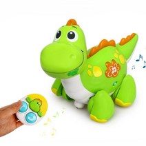 아기 관심끌기 무선조종 움직이는 멜로디공룡 자동차 방구석RC 배틀 경주