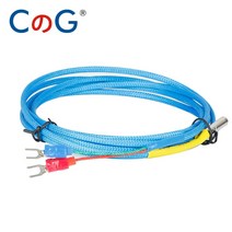 온도계 습도계 CG 3mm x 40mm 1m 2m 5m 프로브 유형 열전대 K J 온도 센서 케이블 산업용 조절기, 한개옵션1, 02 K Type 2m