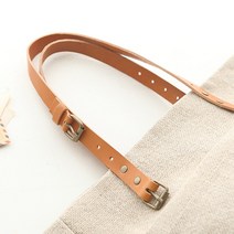 소잉홀릭 가죽가방끈 가방손잡이 숄더백/ 클루 빈티지버클 가죽핸들 브라운 70-925, 클루 빈티지버클 핸들_브라운 70-925