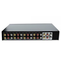 8 포트 2 출력 복합 3 RCA 비디오 오디오 AV 스위치 스위처 상자 선택기 8 아웃 1 8x1 인치 2out 8x2 HDTV LCD DVD, 0m