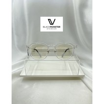 7g 국내생산 블랙몬스터안경 BLACKMONSTER 엄청가벼운 울트라플렉스 울템신소재 사각형뿔테안경 db70 C.12 투명