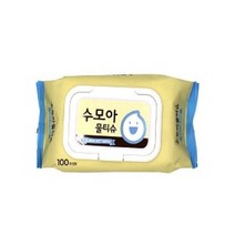 wl9 수모아 물티슈 캡형100매 오피스용품/사무용품/사무실비품/회사비품/휴지/물티슈, 단일 개당 수량