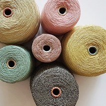 면 보카시 코바늘 뜨개실 부전모사, 없음, 100g, 5.연두