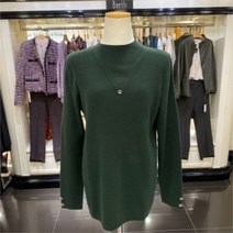 보에띠 SH04 V조직 메탈소매 니트 BOKA21T025009501