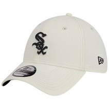 [미국정품] 906918 스냅백 캡모자 MLB [시카고 화이트삭스] 뉴에라 Chrome Team Classic 39THIRTY Flex Hat - Cream