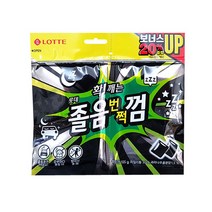 롯데 확깨는 졸음번쩍껌 리필 105g x 3개, 1, 본상품선택