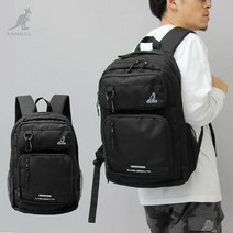 캉골 더블 레이어 타입 대용량 22L 블랙 데일리 백팩