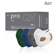 아에르 프로Q QX200F 1급 방진마스크 활성탄 냄새 용접 분진 마스크, 화이트, 1매