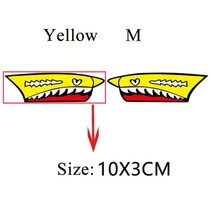자건거데칼 스티커 브랜드 모음 1set 자전거 프레임 장식 스티커 상어 머리 튜브 스티커 mtb 자전거 고정 기어 스티커 사이클링 액세서리, 2-상어