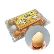 계란 주물럭 말랑이 심쿵란 점토 찐득볼 클레이 점토, 랜덤